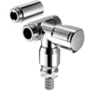 Image de Schell NA valve COMFORT avec raccord RFV et RB droit 3/4 chromé