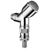Image de Schell 33900699 7868094 Comfort Vanne à siège incliné d'appareils 1/2" avec RV sécurité pour emplacement de tuyau Chromé