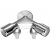 Image de Schell NA vanne double COMFORT 1/2 ch avec RFV avec 2 raccords de flexible
