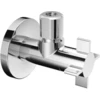 Image de Schell Design vanne d'angle 4WING 1/2 chromé