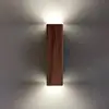 Image de HerzBlut Leonora applique LED up&down noyer