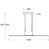 Image de HerzBlut Leonora suspension Up&Down 160 cm noyer
