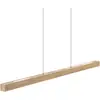 Image de HerzBlut Suspension LED Hermann, chêne naturel, up/down