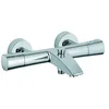 Image de Kludi 351010538 | Robinet de bain/douche thermostatique ZENTA | Couleur/Finition : Chrome
