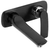 Image de Balance WT-2 trous pour mur EHM Saillie 180 mm Noir mat/chromé