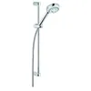 Image de Kludi 6836305-00 Logo 3S Kit de Douche avec Barre Murale Chromé 600 mm x 23 mm