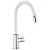 Image de Kludi 468519378 | Robinet d'évier de cuisine BINGO STAR XS | Couleur/Finition : Chrome/Blanc mat