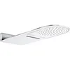 Image de Kludi 6488091-00 A-QA Pommeau de Douche Rond Chromé/Blanc 300 mm