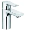 Image de Kludi 482980565 Zenta SL Mitigeur monocommande 100 mm avec Valve de vidage Push Open Chromé