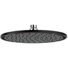 Image de KLUDI A-QA 6432587-00 Pommeau de douche rond Noir/chromé 25 cm