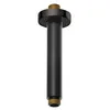 Image de Kludi Sortie plafond A-QA DN 15, saillie 150 mm, noir mat