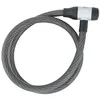 Image de Security Plus Mixte - Adultes PK 96 - Câble Gourmette Antivol Noir/Argent/Gris 120 cm