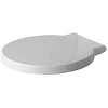 Image de Abattant Duravit avec charnières en acier inoxydable - Blanc - 0065810000