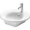 Image de Duravit starck 1 lavabo   Meuble 580 mm Starck 1 Blanc