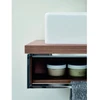 Image de Duravit Meuble lavabo Vero 60x47 cm, blanc, avec trop-plein et perçage robinet