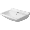 Image de Duravit Lavabo Starck 3 65x48,5 cm, blanc, avec trop-plein, plage robinetterie