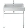 Image de Duravit Console métallique Vero rehaussée +5cm, chromée, WT 045460, 235060