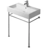 Image de Duravit Console métallique Vero renforcée +5cm, chromé, réf. WT 045480, 235080