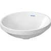 Image de Duravit Lavabo encastré Architec 37,5 cm, EB v unt, s. HL, ÜL u. HLB, blanc