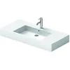 Image de Duravit Meuble lavabo Vero 105cm, avec trop-Plein, avec Banc de robinetterie, 1 Orifice de robinetterie, Coloris: Blanc avec Wondergliss - 03291000001