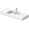 Image de Duravit Vero 125cm lavabo Meuble, avec trop-Plein, avec Banc Trou pour Robinet, 1 Trou pour Robinet, Coloris: Blanc avec Wondergliss - 03291200001