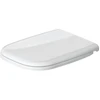 Image de Duravit Abattant WC D-Code avec frein de chute, charnières plastique, blanc