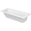 Image de Duravit Baignoire rectangulaire D-Code 170x70x42 cm, vidage au pied, 1 trop-plein, blanc