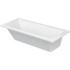 Image de Duravit Baignoire rectangulaire D-Code 170x75x42 cm, vidage pied, 1 trop-plein, blanc