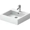 Image de Duravit Vero Vasque à poser 50x47 cm, fermée, avec trop-plein, blanc