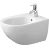 Image de Duravit Bidet mural Architec 36,5x58 cm, avec trop-plein, blanc