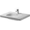 Image de Duravit 03428500002 Lavabo en céramique rectangulaire 1 bac 850 mm