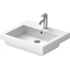 Image de Duravit Vero lavabo encastré 55x46,5 cm, blanc, EB v ob, m HL, ÜL, HLB