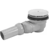 Image de Ecoulement de receveur de douche Duravit, sortie horizontale de 90mm, 790263000000000, Couleur: blanc