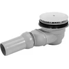 Image de Duravit PuraVida Bonde de receveur de douche Ø 9 cm, sortie horizontale, chrome