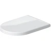 Image de Duravit Abattant WC Starck avec frein de chute, amovible, charnières ES, blanc