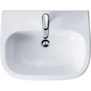 Image de Duravit Lavabo D-Code Med 60x46 cm, avec trou robinet + robinet, sans trop-plein, blanc