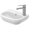 Image de Duravit Lavabo D-Code 36x27 cm, avec trop-plein, trou robinet à gauche, blanc