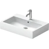 Image de Duravit Meuble vasque Vero 70x47 cm, blanc, fermé, avec trop-plein, trou robinet, trop-plein lavabo