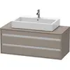 Image de Duravit Waschtischunterschrank Ketho 550x120x496mm für ASB mi., basalt matt, KT665604343