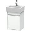 Image de Duravit Meuble sous lavabo Ketho 40x32x55 cm, suspendu, porte gauche, blanc mat