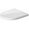Image de Duravit Abattant WC Darling New sans abaissement, charnières inox, blanc