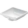 Image de Duravit Lavabo encastré Starck 3 43x43 cm, EB bas, sans trop-plein, blanc