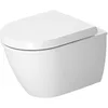 Image de Duravit Wand WC (ohne Deckel) Darling New Compact 485 mm, Tiefspüler, weiss WonderGliss, 25490900001