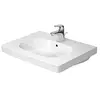Image de Duravit, Lavabo consolle da 65 cm monoforo, D-Code, 03426500002 Bianco