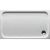 Image de Duravit Receveur de douche rectangulaire D-Code 120x70x8,5cm, antidérapant, blanc