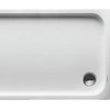 Image de Duravit Receveur de douche rectangulaire D-Code 130x75x8,5 cm, blanc