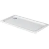 Image de Duravit D-Code receveur de douche, 1500x750mm, rectangulaire, à encastrer, 720099000000000, Couleur: blanc brillant