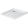 Image de Duravit D-Code receveur de douche, 800x800mm, carré, à encastrer, 720101000000000, Couleur: blanc brillant