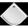 Image de Duravit Receveur de douche quart de cercle D-Code 90x90x8,5 cm, antidérapant, blanc