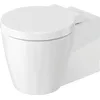 Image de Duravit Wand WC (ohne Deckel) Starck 1 575 mm, Tiefspüler, Durafix, weiss WonderGliss, 02100900641